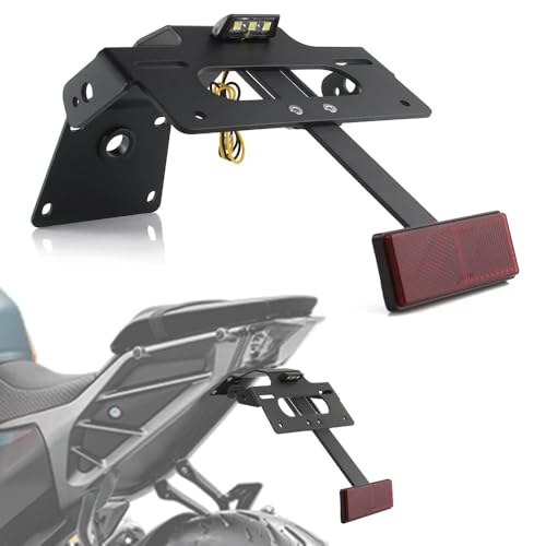 Support plaque d'immatriculation Tracer 9 GT suppression garde-boue