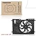 A-Premium Engine Radiator Cooling Fan Assembly Compatible with Select Ford Models - Focus 2013-2018, Transit Connect 2014-2022 - Replace# CV6Z8C607B