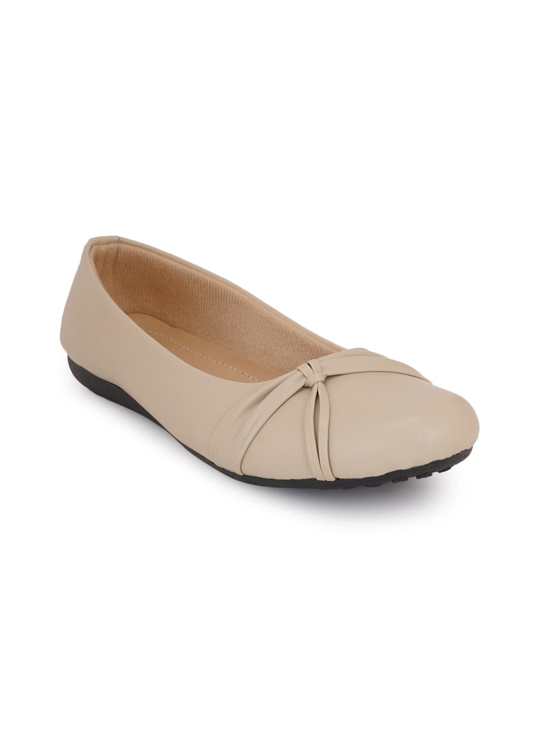 STYLE SHOESWomen's Cream Designer Fashion Bellies || Bellies for Women || Ballerinas Shoes (108CREAM-40)