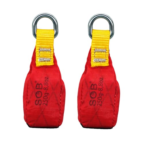 Outdoor Throw Bag (2Pcs Red, 250G)