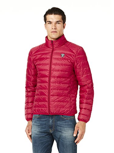 Automobili Lamborghini Officiel Homme Ultralight Down Jacket Red M