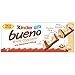 Kinder Bueno White Chocolate Bars with Hazelnut Filling, 30 Packs of 2, Bulk Chocolate Candy Bars for Game Day, Football Party Supplies, Snacks for Adults, 1.4 oz Per Pack