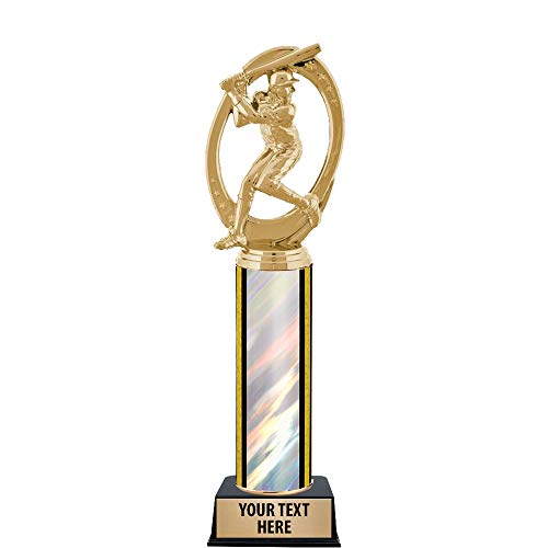 11" Baseball Champion Male Trophies - Baseball Champion Male Silver Trophy Awards Prime