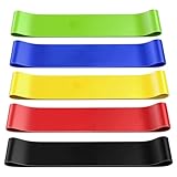 Bandas de Resistencia Gomas Elástica Set con 5 Pull Up, Bands, Gimnasia