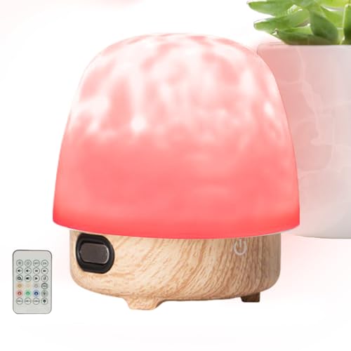 Lampe Lune Veilleuse avec Haut-Parleur et Veilleuse de Nuit Musicale Dimmable pour Salon
