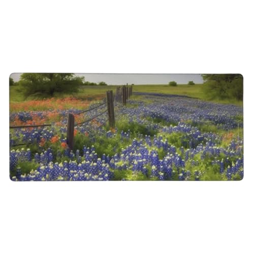 Tapis de souris de jeu XXL 90x40cm paysage Texas grand format pour bureau