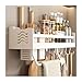 Dxcaicc Wall Mount Kitchen Utensil Shelf,Utensil Holder with Hooks,Spice Rack Organizer Wall Mounted,Hanging Storage Wall Shelf for Spatula Spoon,Towel,Spice Jar Organizer,50cm/19.6in