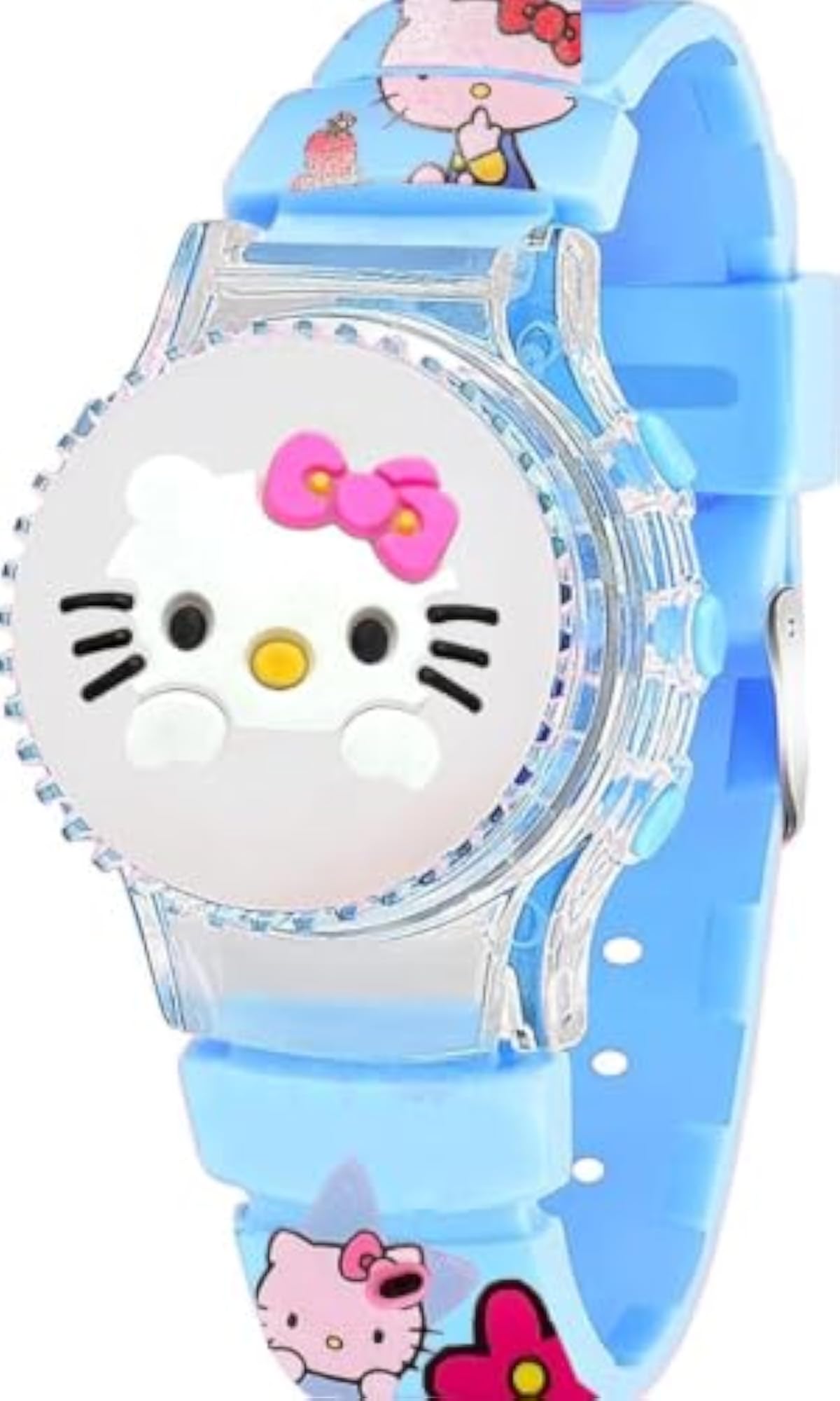 Girls' Hello Kitty Theme Digital Watch