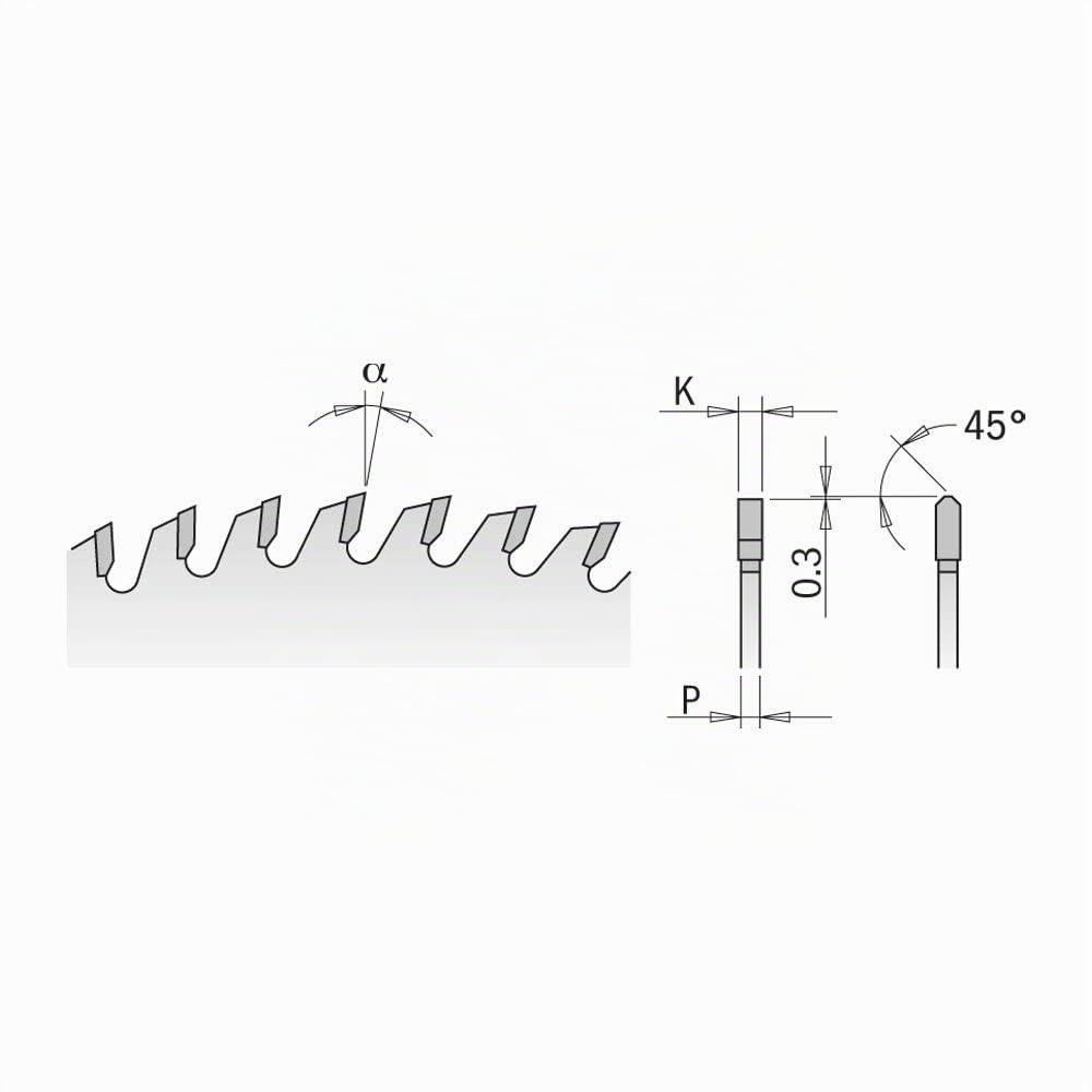 CMT Orange Tools 284.108.14P - Sierra circular para aluminio 350x32x3.2 z 108 tcg 5 grados pos.