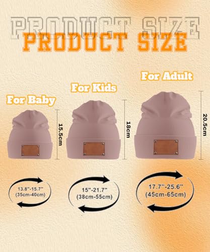Custom Baby Beanie for Kids Adults with Name Personalized Toddler Beanies Winter Hat Customized Gifts3