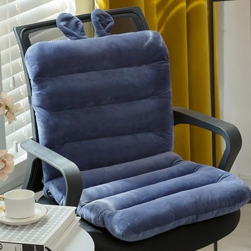 Coussin de chaise de bureau ergonomique en velours doux - 7