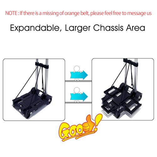 image for GUCHO Car Seat Travel Cart for Airport - Carseat Roller for Traveling.