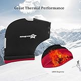 ROCKBROS Bike Handlebar Gloves Mitts Thermal Lining Mittens Winter Warmer Hand Covers Thermal Cycling Gloves Windproof Reflective for Bike Electric Scooter - Image 4