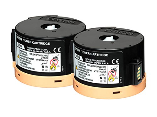 Toner Epson AL-MX 200 DW noir original C13S050710 pack double 2x2500p
