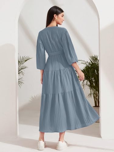 Image of TOPLOT Long Dress for Women || Long One-Piece Outfit || Maxi for Women Stylish (5249)