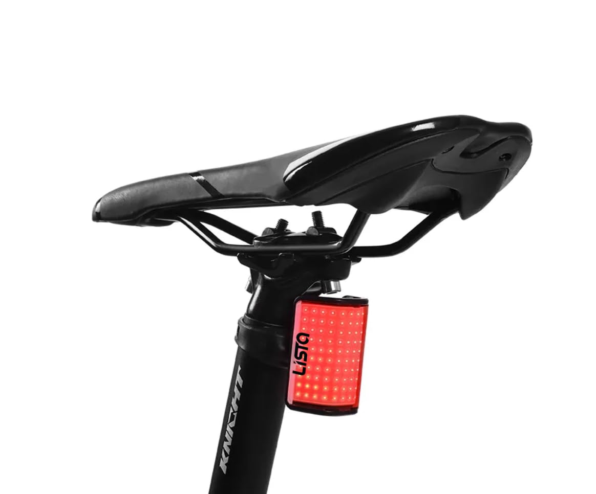 Lista 120 LED Cycle Tail Light Powerful Bright Red & Blue Cob Rechargeable Waterproof Arm Night Light Rear Break Light (B0CH3SR3FQ) Amazon Price History, Amazon Price Tracker