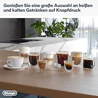 De’Longhi Magnifica Plus - Perfetto Kaffeevollautomat mit LatteCrema-Milchaufschäumer, 18 One-Touch-Getränke, farbiges Touch-Display, Silber Schwarz (ECAM322.70.SB) – Ansicht 6