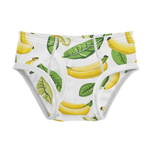 Wusikd Bananas Leaves Boys' Underwear Cotton Boys Briefs Soft Toddler Underwear 2T