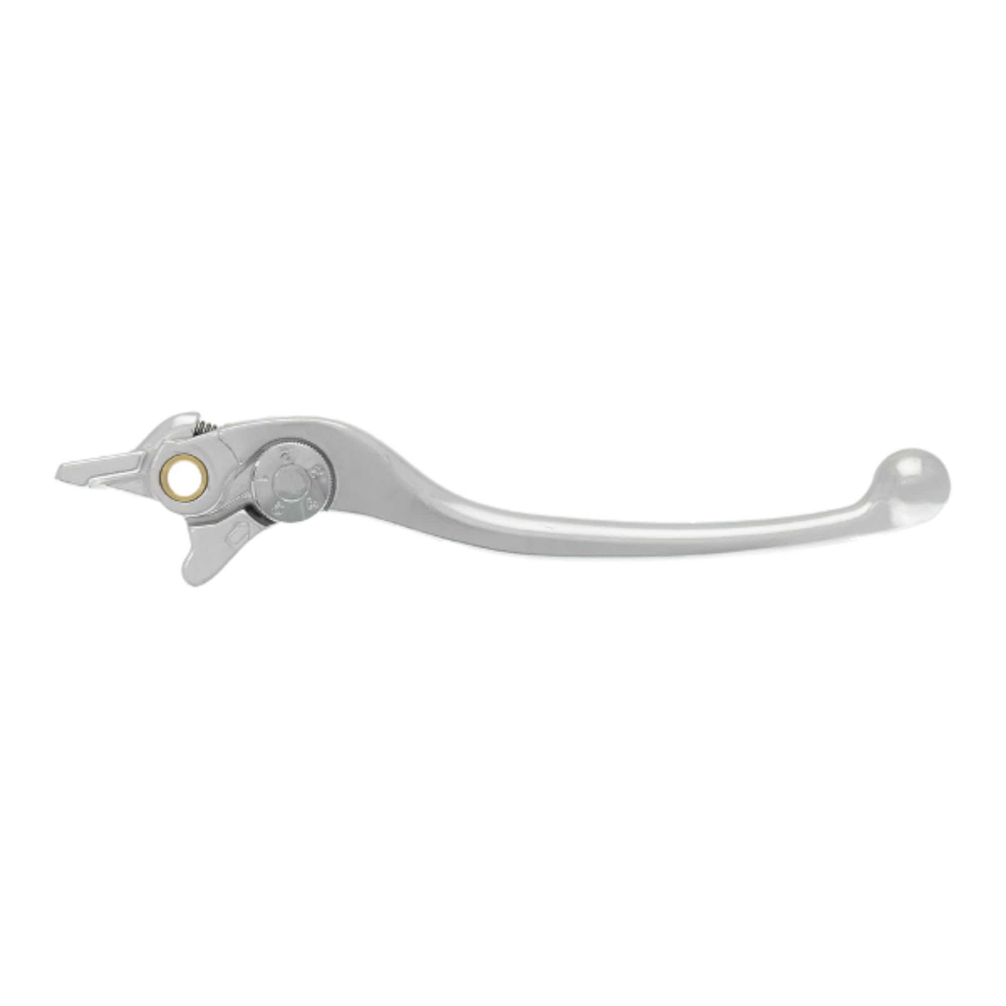 cyclingcolors 1x Levier de frein embrayage pour adaptable compatible avec KAWASAKI Z750 2007 2012 droit argent