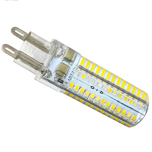 Lampadina LED G9 5 W bianco caldo 104 * 3014 SMD