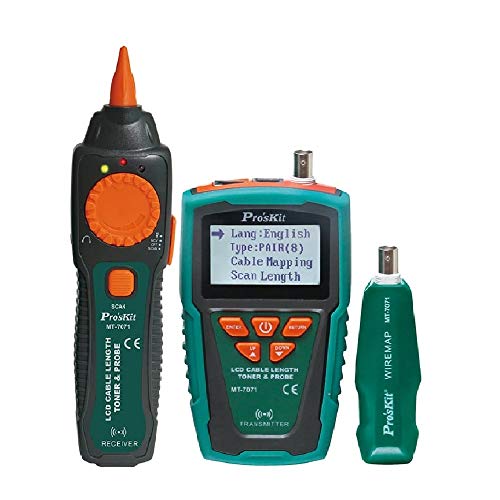 Image of Pro'sKit MT-7071 LCD Cable Length Toner and Probe Kit