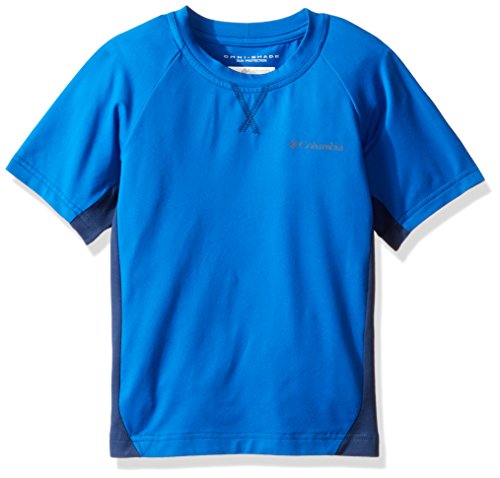 T-shirt Columbia Silver Ridge short sleeve enfant haut technique de marche sport