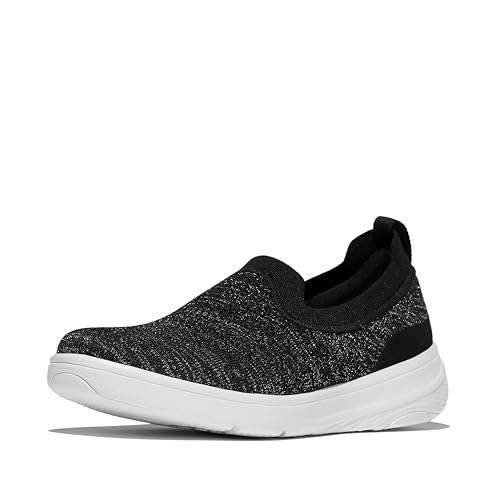 Image of FitFlop Super-Q Knit Slip-Ons