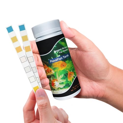 JOR Aquarium Water Test Strips, Compatible with Swimming Pool, Freshwater and Saltwater Fish Tanks, Detect pH, Chlorine, Carbonate, Water Hardness, 100 Strips - image 6
