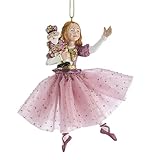 Kurt S. Adler Nutcracker Suite Nutcracker Clara Christmas Tree Ornament E0311 New