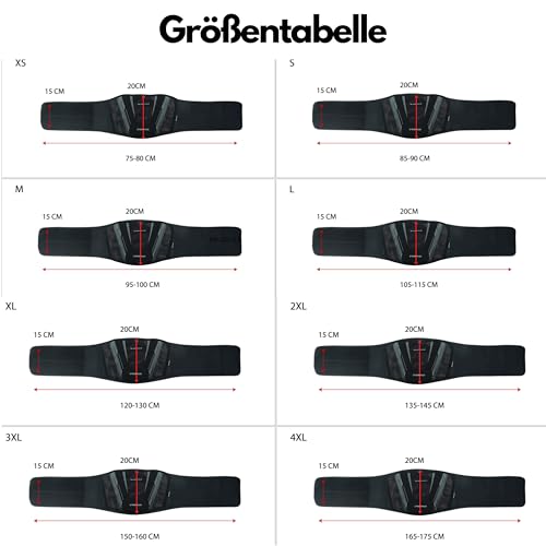 Blackwild Fascia Lombare Supporto Schiena In Neoprene - Cintura Lombare Per Moto | Regolazione Della Fascia Schiena Per Uomini E Donne, Fascia Lombare Riscaldante - 5