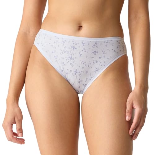 Women's 5-Pack Organic Cotton Stretch Bikini Panties, Ladies Soft Breathable Comfort Sexy Underwear3