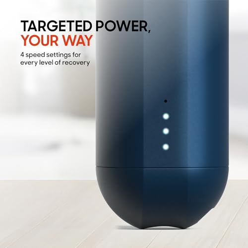 Image of Sharper Image Powerboost Move Aero [New 2026 Version] Mini Deep Tissue Percussion Massage Gun| Muscle Recovery & Pain Relief Massage Tool| Full Body Back & Shoulder Massager| Travel Gift for Men Women