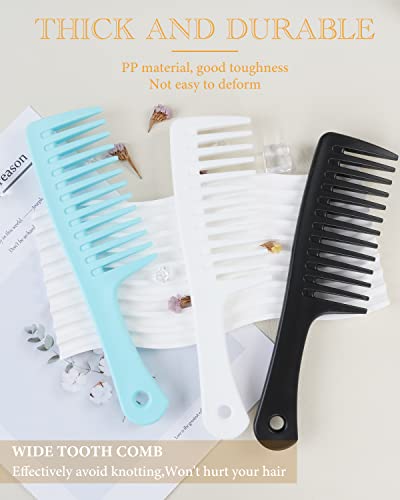 Peines desenredantes para cabello rizado, 6 piezas miniatura 2