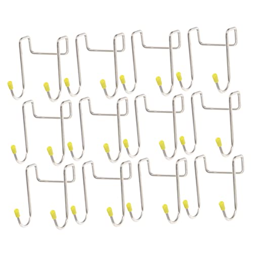 CIYODO 12pcs S Hook Coat Hooks Heavy Duty Plant Hangers Outdoor Over Door Towel Rail Cabinet Hanger Rustic Hooks Ceiling Hooks Heavy Duty Clothes Rack Ceiling Decor Silver Stainless Steel