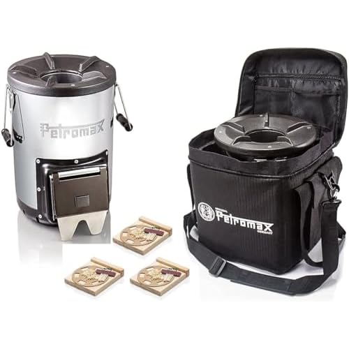 Petromax Raketenofen rf33 inkl.Tasche + 3x Feuerkit