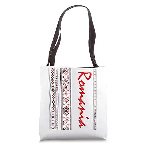 Romania | Folk Art Pattern Romania Day Fest Tote Bag