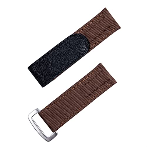 iCn 20mm JtEHb`oh Xgbv GMT bg}X^[ fCgWXg EHb`oh(Brown Sil Buckle)