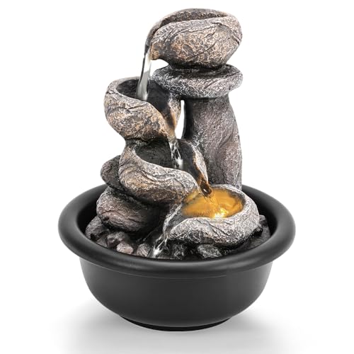 Fonte de Agua Decorativa, Fontes de Água de Mesa para Ambientes I...
