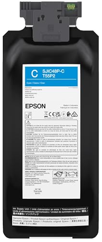 Epson SJIC48P-C cartouche cyan évite les buses bouchées sur CW C8000E