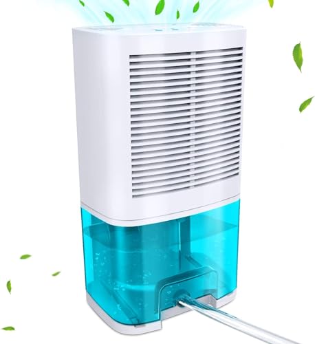 Dehumidifier 68oz(2000ml) Small Dehumidifier with...