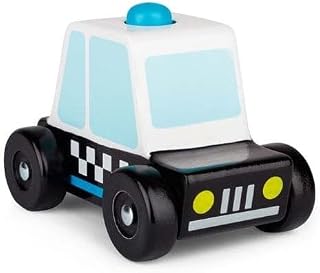 Tobar Auto della polizia in legno Sound and Play con sirena elettronica, design e...
