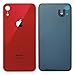 ABUSVEX Original Rear Back Glass Replacement Compatible with iPhone XR 6.1 inches All Carriers with Pre-Installed Adhesive and Repair XR Tool (Red)