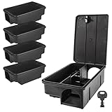 Köderstation Ratten Mäuse Köderbox Garten Mausfalle Rattenköderbox Box Rattenfalle Kinder-...