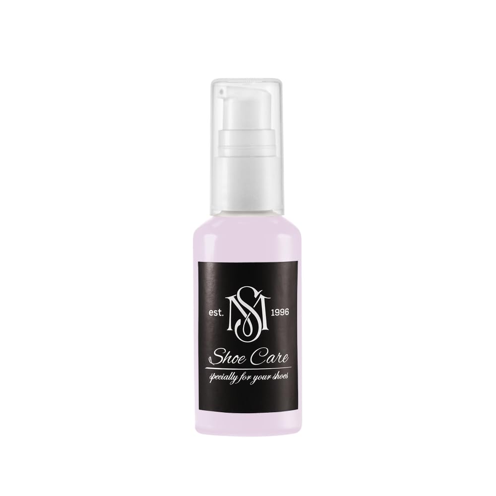 Bálsamo de cuero - NCS S 1015-R40B lavanda jaspeada - Acondicionador suavizante de zapatos y revitalizador de color para artículos de cuero suaves de MAVI STEP - 50.3 ml