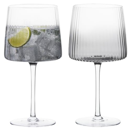 Verres à gin grand format 700ml lot de 2 verres à vin cocktail et eau
