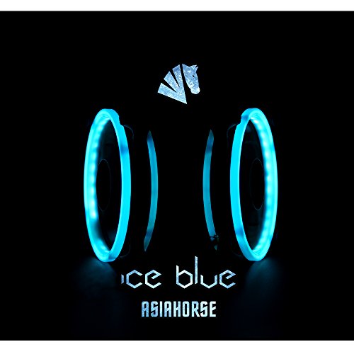 Asiahorse Solar Eclipse UFO120mm Dual Aperture LED Long Life Case Fan,PC Custom DIY from Water Cooling System CPU Cooler 2PACK(ice Blue) - Thumbnail 6