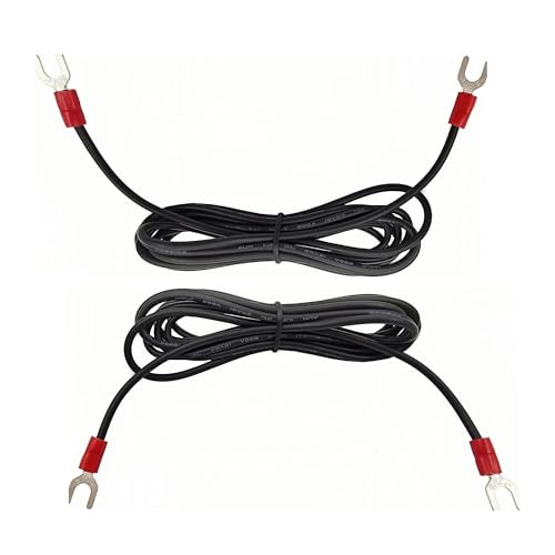 2PCS Phonograph Turntable Ground Wire for Magnetic Cartridge Turntables, 6-ft Technic