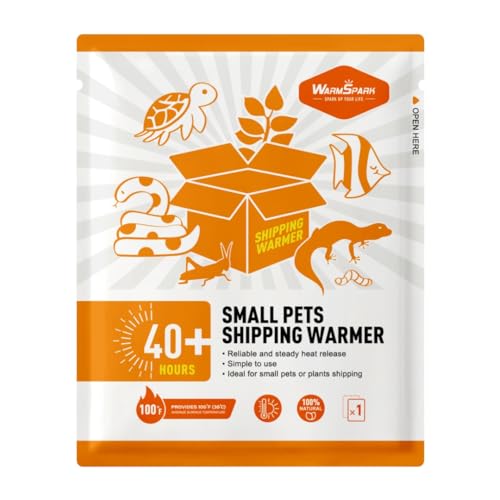 WarmSpark Shipping Warmers Heat Pack - for Baby Chicks Plants Fish and Retiles-10 Packs (40 Hours)