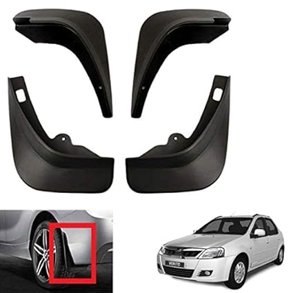 Cabix OEM Type Mud Flap for Car Mahindra Verito