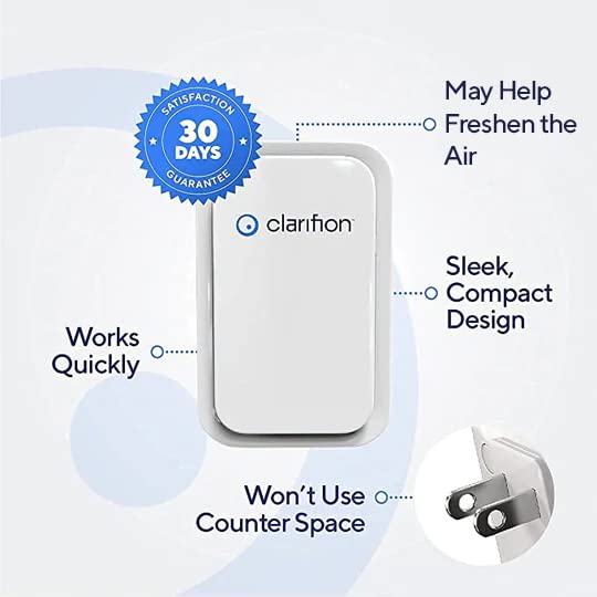 Buy Clarifion Air Ionizers for Home (3 Pack), Negative Ion Filtration